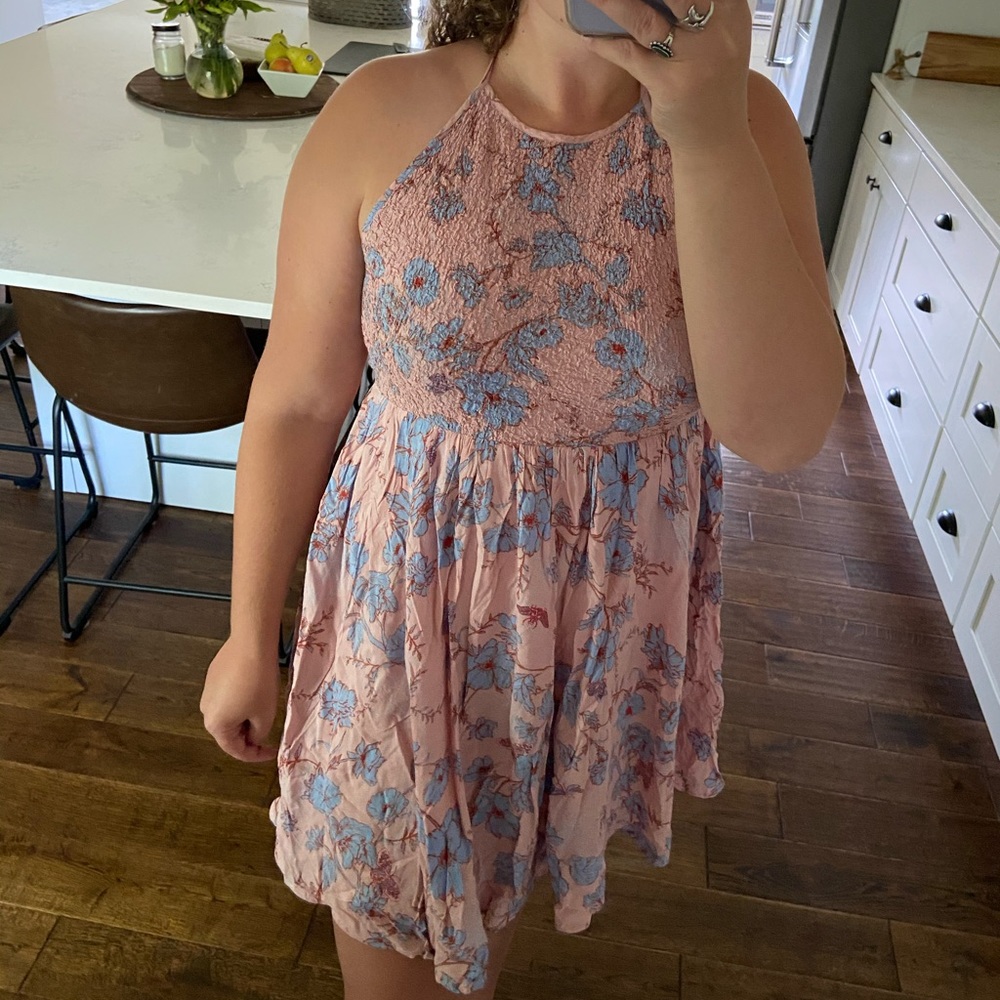 Open back dress